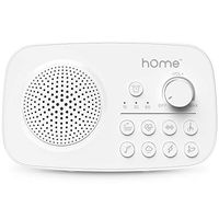 hOmeLabs White Noise Sound Machine - 8 Soothing Sounds, Timer with Auto-Off, Rechargeable Battery and AC Adapter - Ideal Sleeping and Privacy Aid for Bedroom, Baby Nursery, Office or Hotel Travel