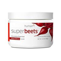 humanN Superbeets Circulation Superfood | Concentrated Beet Powder with Nitric Oxide Boosting Supplement, 5.3 Ounces, Black Cherry Flavor