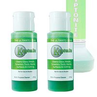 KLEAR Kryptonite Glass Cleaner | Clay Based Formula | Pipe Cleaner | 2 Pack