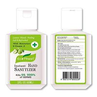 Dowager Botanical Hand Sanitizer Gel,60ml/2oz Free Foaming Hand Sanitizer,No Rinse Foam Hand Soap Gel,Kid Friendly,Travel Size with Moisturizing Formula (Green)