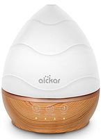 Aickar Egg Diffuser, 300ml Essential Oil Diffuser, Aromatherapy Diffuser with Touch Sensitive Buttons, Ultrasonic Cool Mist Humidifier with Night Light and Auto Shut-off Function