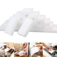 Highpot 25Pcs Magic Cleaning Eraser Sponge Multi-Functional Power Scrubber Foam Pads for Kitchen, Bathroom, Furniture, Baseboards, Cars and More