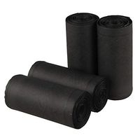 Fiaze 13 Gallon Black 100% Biodegradable Food Scraps Trash Bag, 140-Count