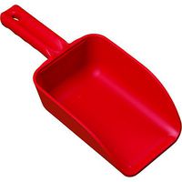 Small Hand Scoop, Poly, 32 Oz, Red, 6400