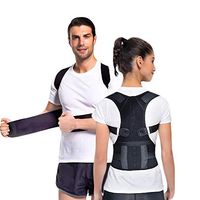 Posture Corrector for Women Men, Adjustable Back Brace Support Shoulder Posture Support for Improve Posture Provide and Back Pain Relief - for Lower and Upper Back Pain (Medium(25-33 Inch))
