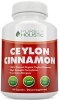 Ceylon Cinnamon Capsules Organic 1500mg 150 Cinnamon Capsules Vegetarian & Vegan - 75 Day Supply (25% More) True Sri Lanka Ceylon Cinnamon Supplement Joint Support Blood Sugar Level Support
