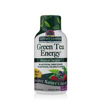 Nature's Answer Green Tea Energy Shot with Mixed Berries | Dietary Supplement | No Artificial Colors, Flavors or Sweeteners 2oz (12 Pack)