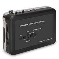 Cassette Player , Portable Converter Recorder Convert Tapes to Digital MP3 Save into USB Flash Drive/ No PC Required