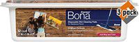 Bona Hardwood Floor Disposable Wet Cleaning Pads, 12 Count, 3 Pack