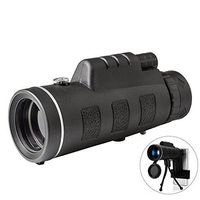 Monocular Telescope High Power 40x60 Monoculars Spotting Scope, Low Night Vision with Phone Clip and Tripod for Bird Watching Hunting Camping Hiking Travelling Wildlife