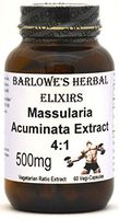 Massularia Acuminata Extract 4:1-60 500mg VegiCaps - Stearate Free, Bottled in Glass! Free Shipping on Orders Over $49!
