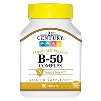 21st Century B 50 Complex Prolonged Release Tablets, 60 Count