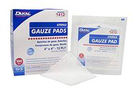 Dukal Gauze Pad, 12-Ply, Sterile, 4" x 4", White (Pack of 1200)