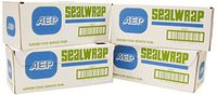 SealWrap Plastic Wrap, 18" Wide by 1000' Length, PVC, Clear