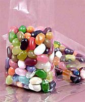 50 Bag Set - Gussett Style 4 Inch x 2 Inch x 9 Inch Cello Bags - Clear 1.2 Mil