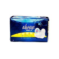 Always Maxi Regular Sanitary Pads with Wings (10 Pads) 0349679