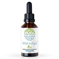 Wild Indigo A60 Alcohol Herbal Extract Tincture, Responsibly farmed Wild Indigo Root (Baptisia tinctoria) Dried Root (2 fl oz)