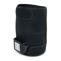 Massaging Heated Knee Brace Wrap Support Comfortable Heating Knee Pads Knee Massager for Pain Relief Heated Vibration Knee Brace Adjustable Heated and Massage (Color : Black, Size : Free Size)