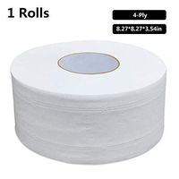coreychen Large Roll of Toilet Paper,Silky & Smooth Soft Professional Premium 3-Ply Toilet Paper, Soft Non-irritating Household Bathroom Tissue for Hotels Restaurants Home