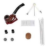 High Quality Durable Tobacco Pipe Filter Pipe Cleaners Pipe Scraper Metal Balls Cork Knockers Set