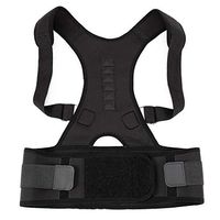 Magnetic Posture Corrector Adult Back Brace Corset Adjustable Shoulder Lumbar Chest Supports Belts for Men Women Sitting