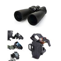 Celestron 71454 Echelon 20x70 Binoculars (Black) with Universal Smartphone Adapter