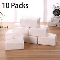 10 Packs Paper Towels Household Hand Tissues - White, 240 Multifold Towels/Pack, 3-Ply, Ultra-soft, Skin-friendly, Absorbent