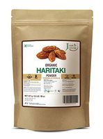 100% Organic Haritaki Powder - Terminalia Chebula -227g / 0.5 LB - USDA Certified Organic - an Ayurvedic Herb for Detoxification & Rejuvenation for Vata