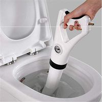 ZKG High Pressure Pump Cleaner Dredge Toilet Plunger Air Drain Blaster Sink Pipe Clogged Remover Bathroom Pipe Bathtub
