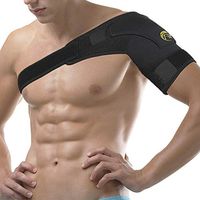 KIWI RATA Shoulder Brace Rotator Cuff Support for Women and Men, Adjustable Shoulder Immobilizer Compression Sleeve, Comfortable Ice Pack Shoulder Support for Shoulder Injury & Pain Recovery
