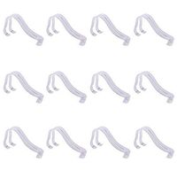 12 Pieces/6 Pairs Acrylic Clear Sandal Shoes Display Stand ORNOOU Inserts Holders Shoe Display Rack