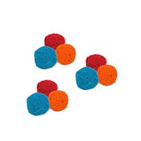 HIC Harold Import Co. 42018/3, Scratch Resistant and Non-Stick Scouring Pad and Dish Scrubbers, Set of 9