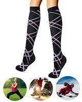 ZZmx Compression Socks For Women & Men 15-20 mmHg