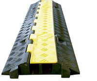 Heavy Duty Rubber Cable Protector (2CHANNEL)