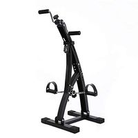 JFGUOYA Exercise Bike Arm and Leg Exerciser - Arm & Leg Exercise Peddler Machine - Portable Pedal Exerciser - Fitness Equipment for Seniors and Elderly - Folding Exercise Bike