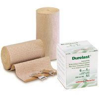 Durelast Extra Stretch Bandage - Size: 4" (10.2cm), Pack of 20 Rolls