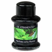 Herbs alla Roma/Green Premium Handmade Fountain Pen Bottled Ink by De Atramentis
