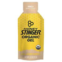 Honey Stinger Organic Energy Gel, Vanilla, Sports Nutrition, 1.1 Ounce (Pack of 24)