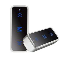 Mengshen Mini WalkieTalkies VV-108 with USB Port & Earpieces UHF 400-480MHz PMR Ham Radio FM Transceiver for Hotel,Hair Salon,Auto Shop Restaurant,KTV,Security 1 Pair (2 Pcs), VV-108White