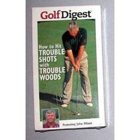 Golf Digest Trouble Shots John Elliott Woods VHS