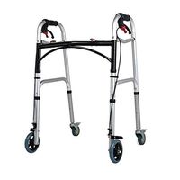 Walkers Adult, Foldable Adult Daily with Roller for The Elderly, Disabled Or Injured