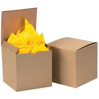 Gift Boxes, 3" x 3" x 2" Kraft - [PRICE is per CASE]