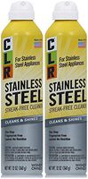 CLR Stainless Steel Cleaner, 12 oz aerosol Spray (Тwо Расk)