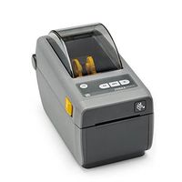 Zebra - ZD410 Wireless Direct Thermal Desktop Printer for Labels, Receipts, Barcodes, Tags, and Wrist Bands - Print Width of 2 in - USB Connectivity