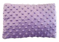 Buckwheat Heating Pad – Hot & Cold Pillow – Neck Heatable Pillow – Cold Back Wrap –Natural Buckwheat Seed Filling – 10 x 8-inch Microwave Pad for Muscle Soreness & Menstrual Pain Relief– Bubble Fleece