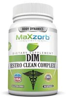 DIM Estro Clean Complex Indol-3-carbinol (i3c), Estrogen Balance, PCOS & Cystic Hormonal Acne Treatment Supplement. - 90 Capsules