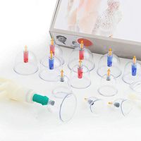 Cupping Therapy Sets Silicone Professional, Anti Cellulite Cupping Therapy Set, Massage Therapy Cupping Set, Eye and Face Vacuum Massage Cup Kit, Chinese Acupuncture Cupping Therapy Set Fda Approved