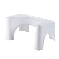Toilet Pedestal Foot Stool Squat Stool Thickening Toilet Foot Step Stool White For Children, Pregnant Women, The Elderly