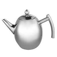 Tea Kettle - Premium Large Stainless Steel Teapot with Removable Infuser,1L or 1.5L (Capacity : 1L)