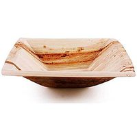 Eco-Gecko 2" SQUARE Palm Leaf Sauce Bowl / 25 ct. pack